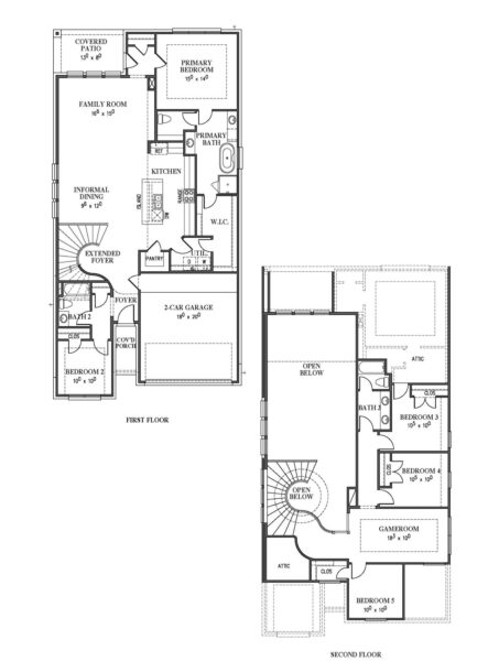 Westin Homes Courtyard Collection The Park Avenue